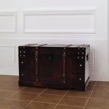 Vintage Treasure Chest Wood 66x38x40 cm 245478