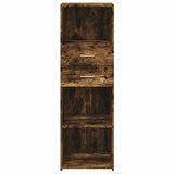Highboard Smoked Oak 40x42.5x124 cm Engineered Wood 846163