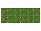 Balcony Screen with Leaves Green and Yellow 300 x 150 cm 42040648