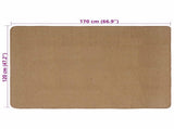 Area Rugs Light Brown 120 x 170 cm Jute 42010783