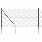 Welded Wire Fence with Spikes 10 x 1.4 m 3351179