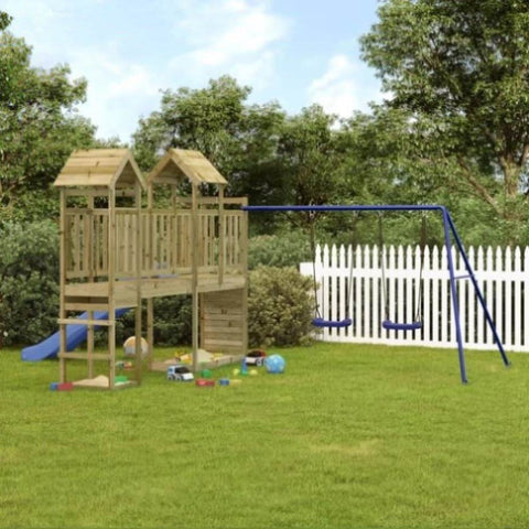 ZNTS Outdoor Playset Impregnated Wood Pine 3155911