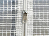 Walk-in Polytunnel Greenhouse Green House with Roll-up Sidewalls, UV-resistant PE Cover, 3 x 2 x 2m, T3398P317759
