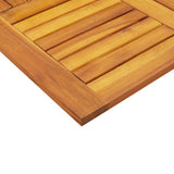 Table Top 70x70x2 cm Square Solid Wood Acacia 4004255