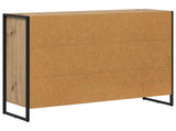 Side Cabinet Artisian Oak 96.5 x 30 x 75 cm Engineered Wood 886611