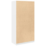 Wardrobe White 100x50x200 cm Engineered Wood 3307765
