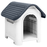 Dog House Grey 59x75x66 cm Polypropylene 152226