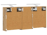 Bathroom Cabinet Set 3 pcs 80 x 10.5 x 50 cm Engineered wood 3403663