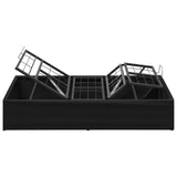Electric Adjustable Bed Frame Black 190 x 90 x 33.5 cm Steel 42037324