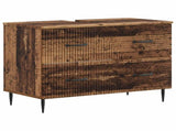 Bathroom Sink Cabinet HAARLEM Old Wood 82 x 41x 58.5 cm 896803