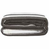 Tent Carpet 300x400 cm Anthracite and White 310828