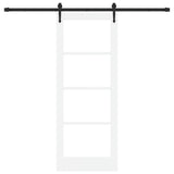Sliding Door Manual ORKDAL White 78 x 202 cm Wood and metal 3332468