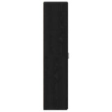 Highboard 2 pcs Black Oak 30 x 42.5 x 185 cm 3365578