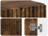 Bathroom Storage Cainet HAARLEM Smoked Oak 59.5 x 31 x 80 cm 896840