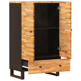 Storage Highboard Brown 60 x 33 x 100 cm Solid Mango Wood 4018326