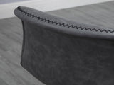 Set of 2 Bar Stool, Adjustable Height PU Leather Barstools with Swivel Seat and Footrest for T3398P342376