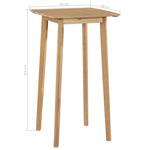 5 Piece Outdoor Dining Set Solid Acacia Wood 44221