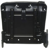 Forklift & Tractor Seat with Adjustable Backrest Black 142318