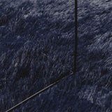 Shaggy Rug High Pile NAVARRA Navy 130x200 cm Polyester 4102835