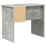 Desk with Drawer Concrete Grey 90 x 49 x 75 cm Engineered Wood 869269