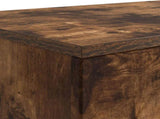 Coffee Table Smoked Oak 102 x 35 x 75 cm Engineered Wood 899932
