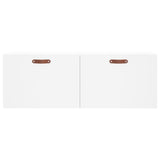Wall Cabinet White 100x36.5x35 cm Engineered Wood 830108