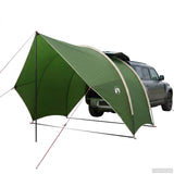 Tailgate Awning Water-resistant Green 405 x 280 x 220 cm 42028559