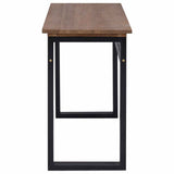 Desk Natural Solid Teak Wood 100 x 45 x 75cm 42026899