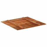 Square Table Top 80x80 cm 15-16 mm Solid Reclaimed Wood 286051