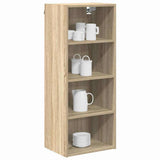Hanging Cabinet Sonoma Oak 40 x 29.5 x 100 cm Engineered Wood 884468