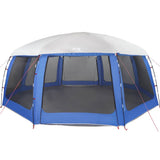 Pool Tent with Removable Fly & Mesh Walls Azure Blue 690x690 cm 4100640