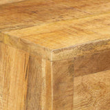Shoe Cabinet 86x35x55 cm Solid Mango Wood 247658