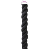 Rope Black 2 x 2 x 2500 cm Cotton 42011824