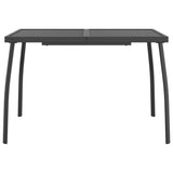 Garden Dining Set Anthracite Metal mesh 7 piece set Foldable 3211813