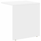 End Table 2 pcs White 37 x 32 x 40 cm Engineered Wood 891081