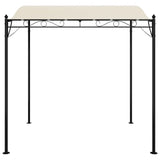 Canopy Cream 2x2.3 m 180 g/m Fabric and Steel 362391