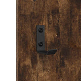 Wall-Mounted Coat Rack Wall-mounted Smoked Oak 96 x 1.5 x 90 cm 874535
