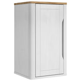 Bathroom Furniture Set FLORO 4 pcs White Solid Pine Wood 3385886