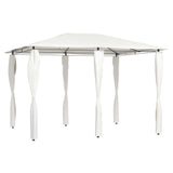 Gazebo with Post Covers 3x4x2.6 m Cream 160 g/m 313611