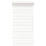 Roller Shutter White 110 x 220 cm Aluminium and Polyurethane 42047058