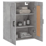 Wall Mounted Cabinet Concrete Grey 69.5x34x90 cm Engineered Wood 830384