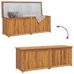 Garden Box 150x50x55 cm Solid Wood Teak 318733