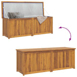 Garden Box 150x50x55 cm Solid Wood Teak 318733