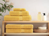 Premium Bath Towels "SOLUND" 4 pcs Gold 100x150 cm 600 gsm 137288