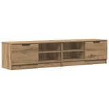 TV Cabinets 2 pcs Artisan Oak 80x35x36.5 cm Engineered Wood 856857