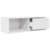 TV Cabinet White 80x31x25,5 cm Engineered Wood 861454
