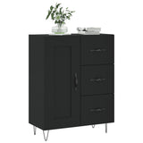 Sideboard Black 69.5x34x90 cm Engineered Wood 830253