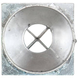 Ground Spikes 6 pcs Silver 8x61 cm Galvanised Steel 145430