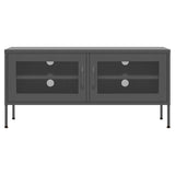 TV Cabinet Anthracite 105x35x50 cm Steel 336240