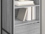 Book Cabinet Grey Sonoma 43 x 36 x 150.5 cm Engineered Wood 886627
